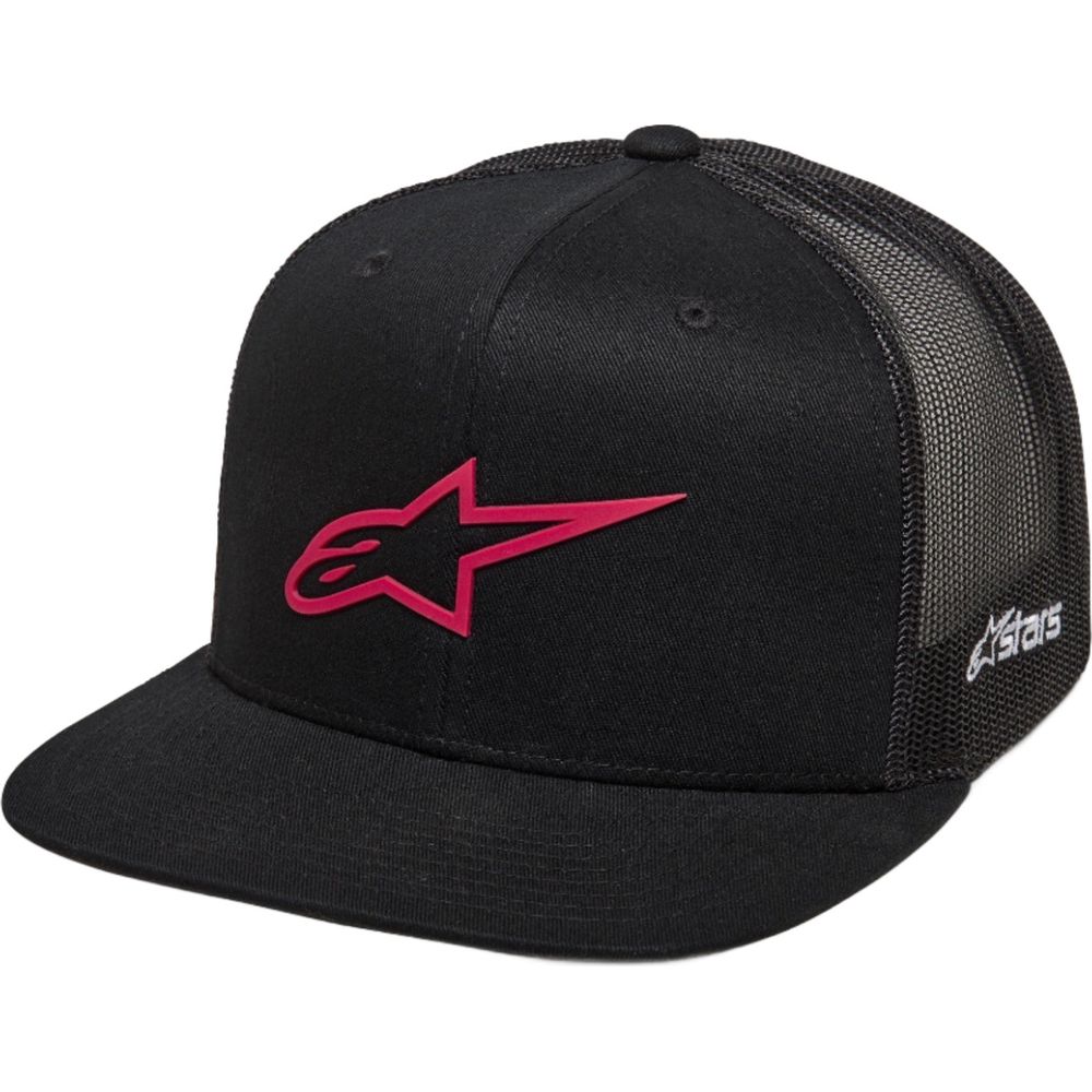 Alpinestars 3D Ageless Trucker Cap Black / Red FREE 1 YEAR Returns, FREE UK Delivery | ThrottleChimp