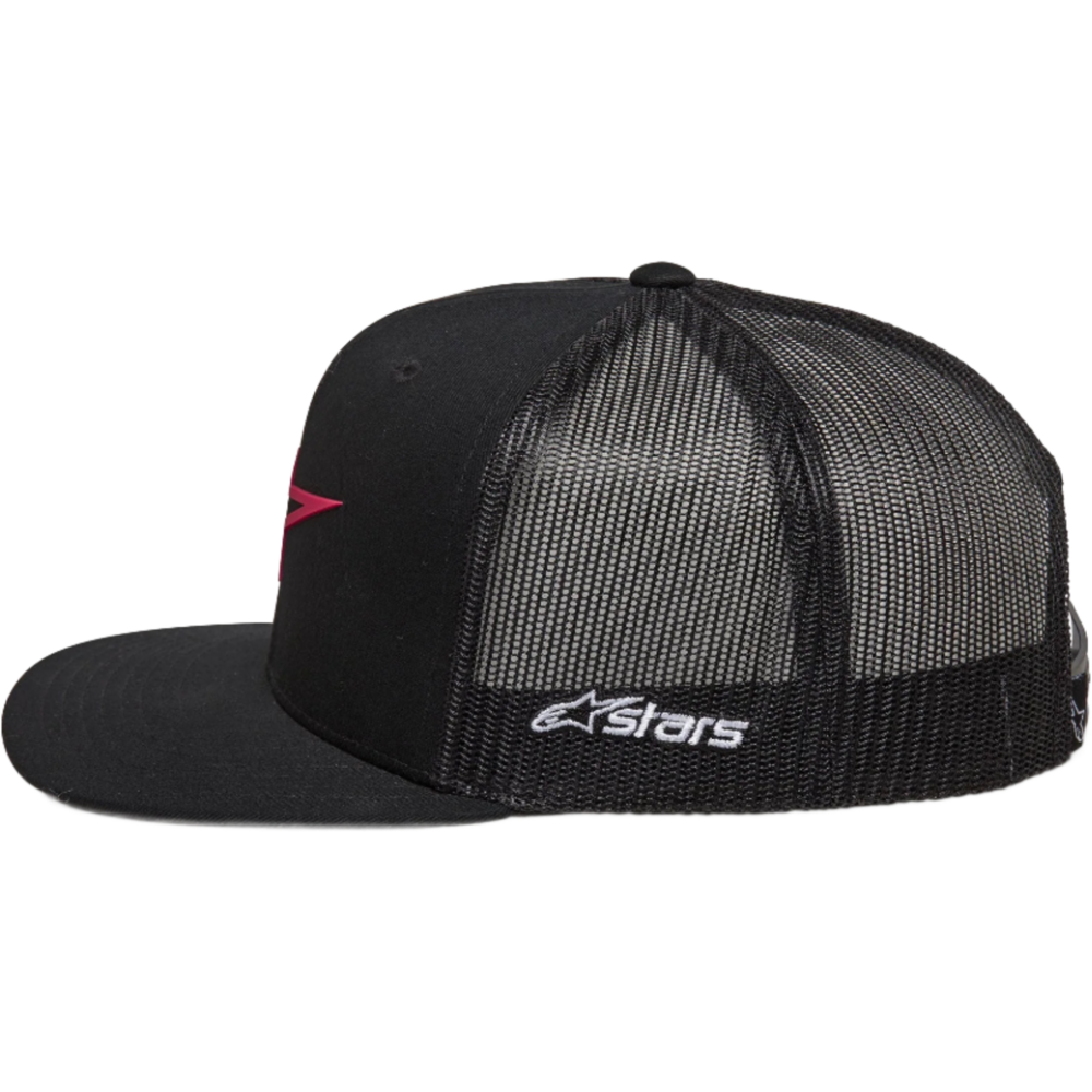 Alpinestars 3D Ageless Trucker Cap Black / Red FREE 1 YEAR Returns, FREE UK Delivery | ThrottleChimp