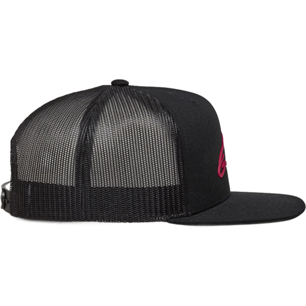 Alpinestars 3D Ageless Trucker Cap Black / Red FREE 1 YEAR Returns, FREE UK Delivery | ThrottleChimp
