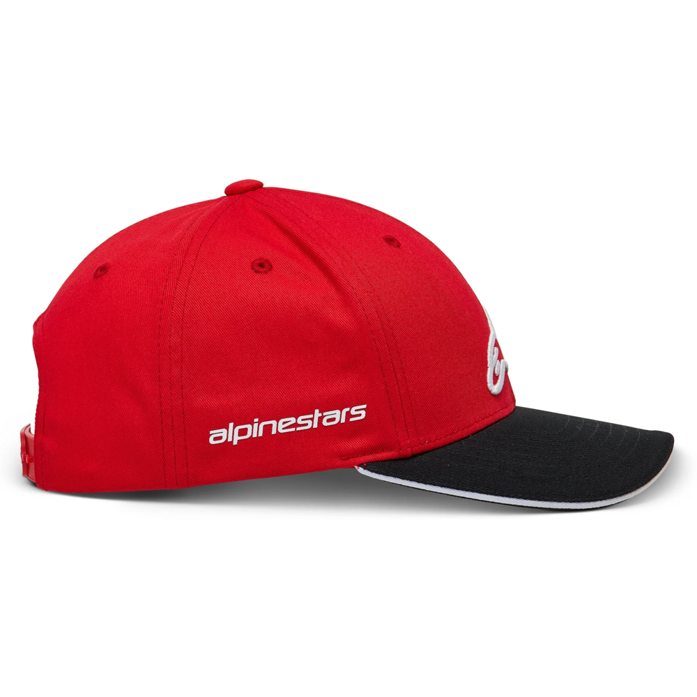 Alpinestars Rostrum Cap Black / Red FREE 1 YEAR Returns, FREE UK Delivery | ThrottleChimp
