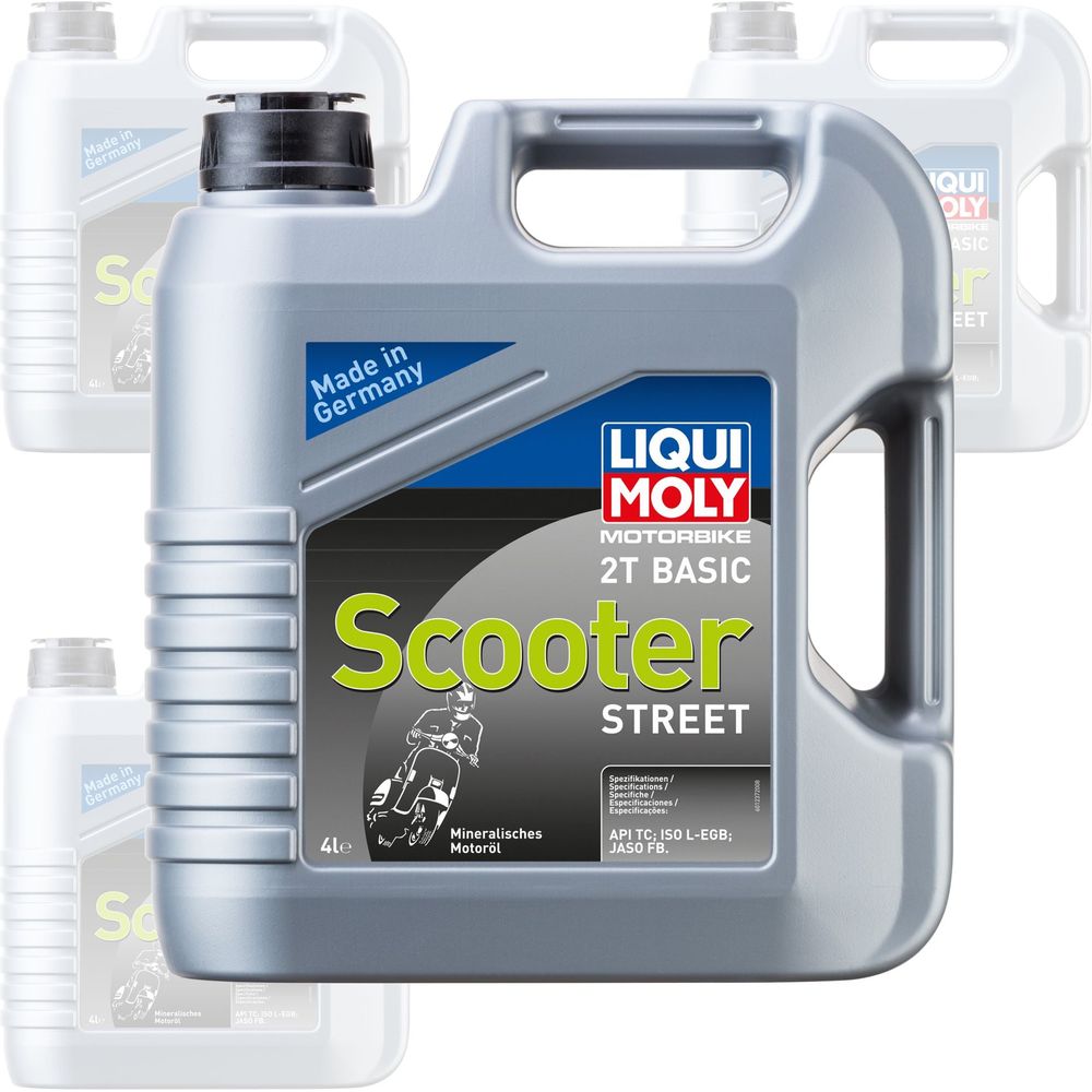 Liqui Moly Motorbike 2T Basic Scooter SAE30 Alt Oil - Box Of 4 FREE 1 YEAR Returns, FREE UK Delivery | ThrottleChimp