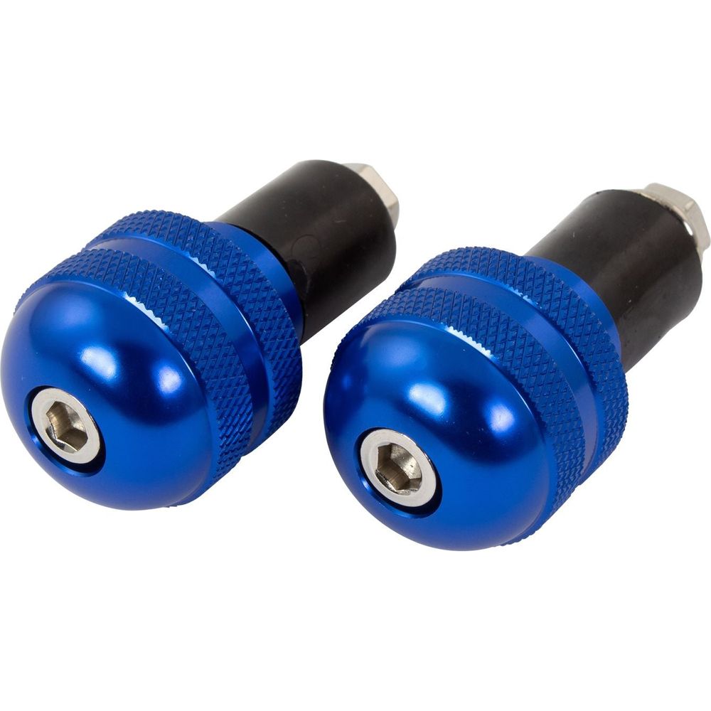 Bike It Round Bar End Weights Blue FREE 1 YEAR Returns, FREE UK Delivery | ThrottleChimp