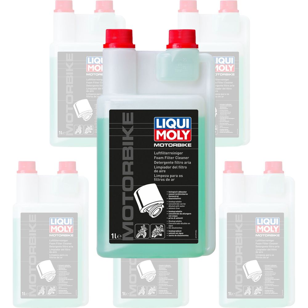 Liqui Moly Foam Filter Cleaner Oil 1299 - Box of 6 FREE 1 YEAR Returns, FREE UK Delivery | ThrottleChimp