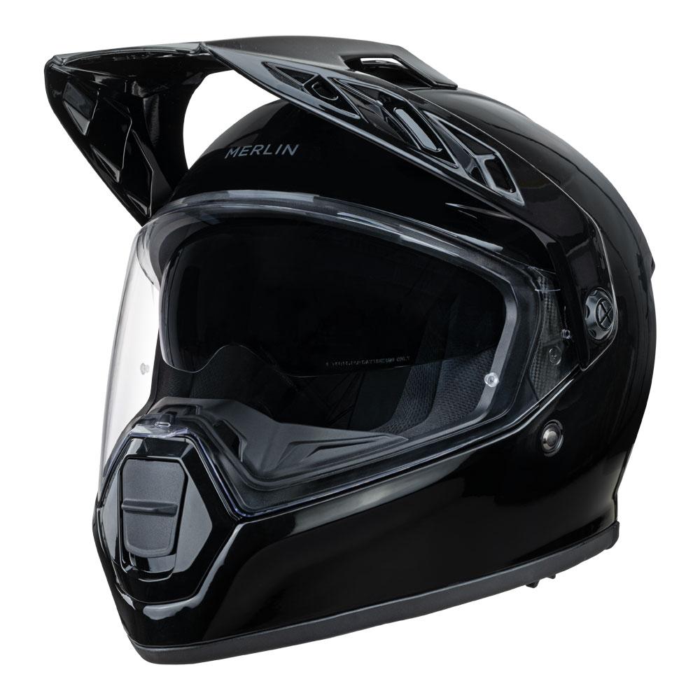 Merlin Torres Gloss Black FREE 1 YEAR Returns, FREE UK Delivery | ThrottleChimp