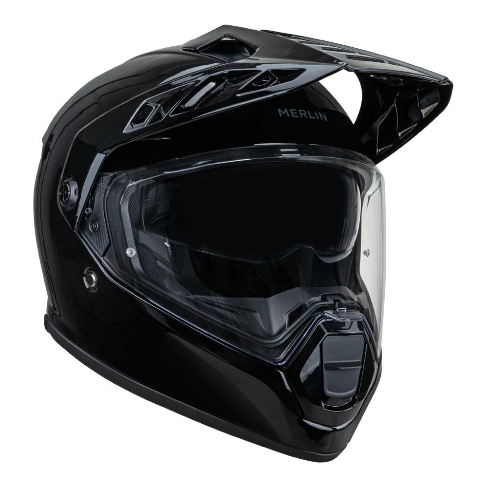 Merlin Torres Gloss Black FREE 1 YEAR Returns, FREE UK Delivery | ThrottleChimp