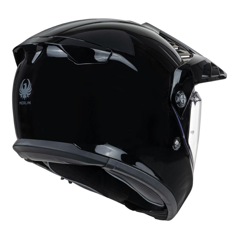 Merlin Torres Gloss Black FREE 1 YEAR Returns, FREE UK Delivery | ThrottleChimp