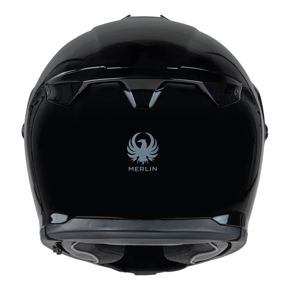 Merlin Torres Gloss Black FREE 1 YEAR Returns, FREE UK Delivery | ThrottleChimp