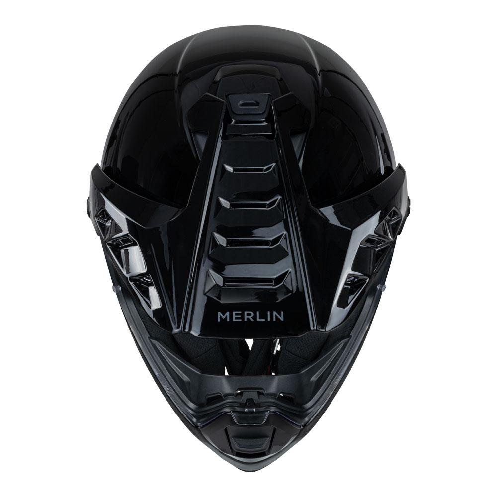 Merlin Torres Gloss Black FREE 1 YEAR Returns, FREE UK Delivery | ThrottleChimp