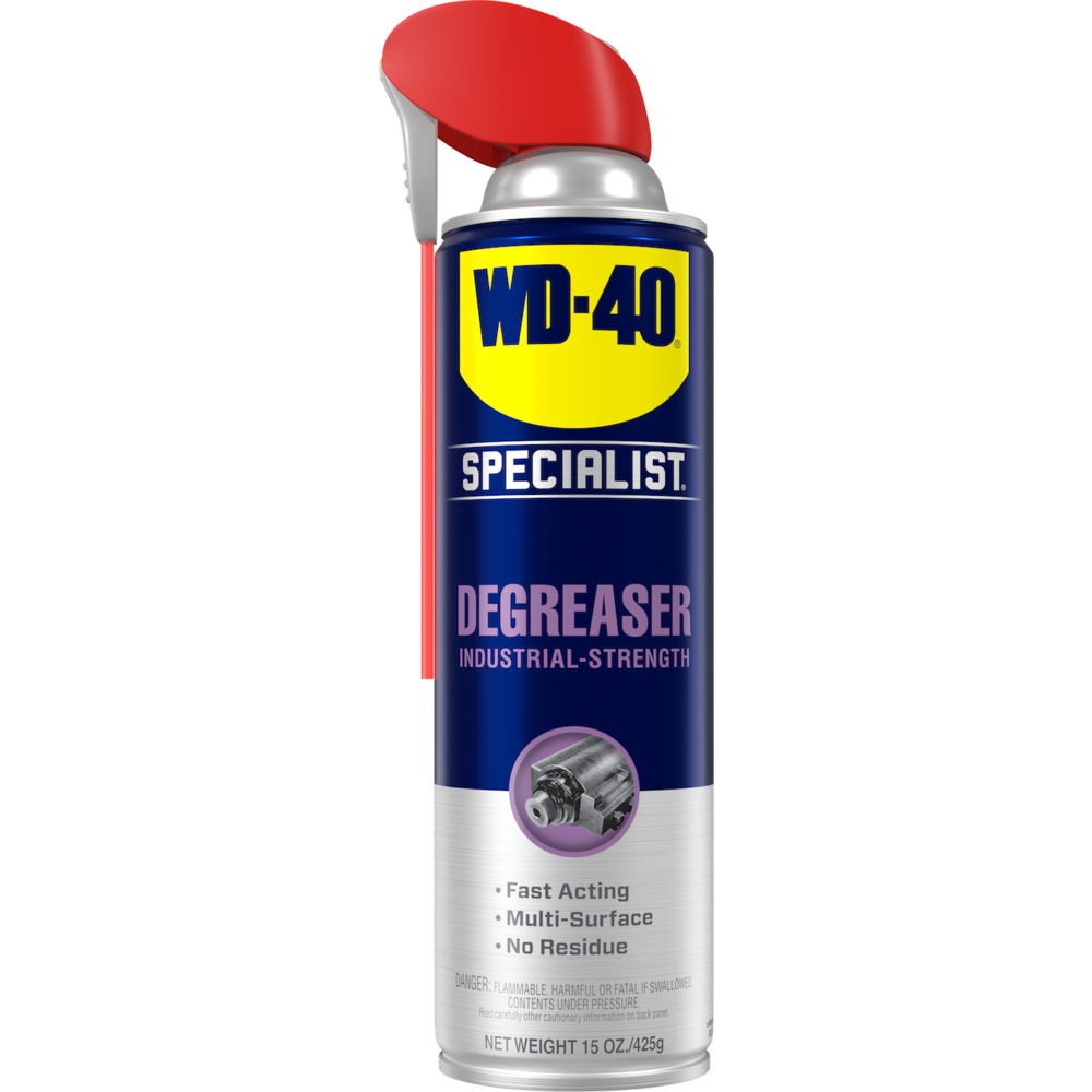 WD-40 Industrial Strength Degreaser Spray FREE 1 YEAR Returns, FREE UK Delivery | ThrottleChimp