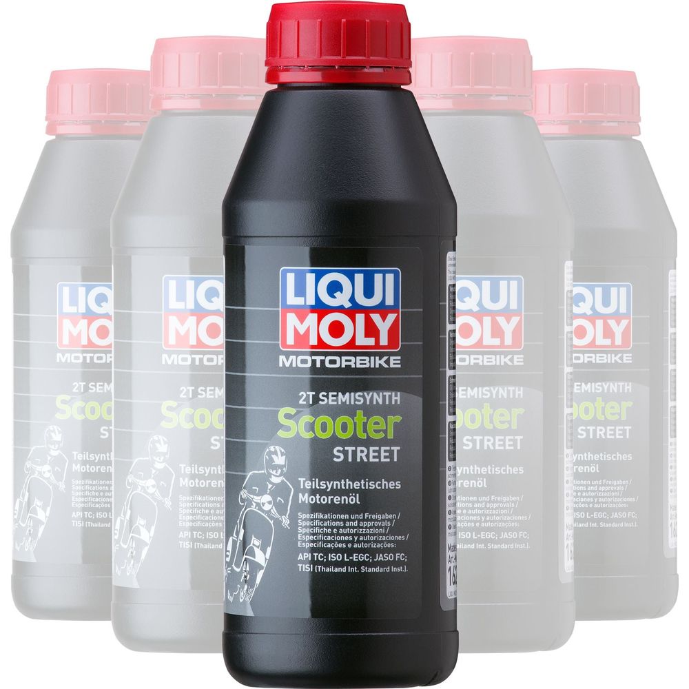 Liqui Moly 2 Stroke Semi Synth Scooter Street Oil - Box Of 12 - 500 ML FREE 1 YEAR Returns, FREE UK Delivery | ThrottleChimp