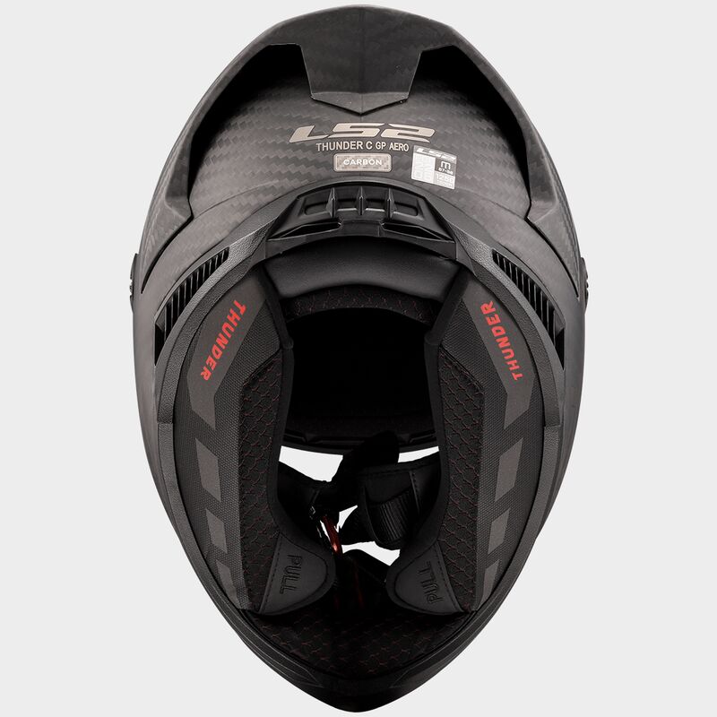 LS2 FF805 Thunder GP Aero Spoiler Matt Black