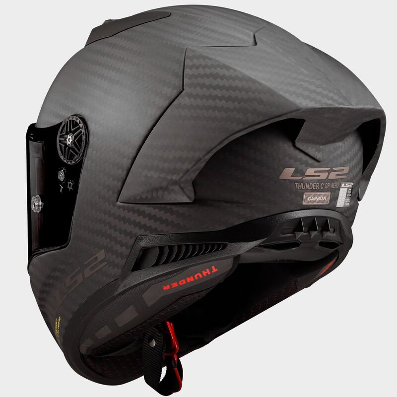 LS2 FF805 Thunder GP Aero Spoiler Matt Black