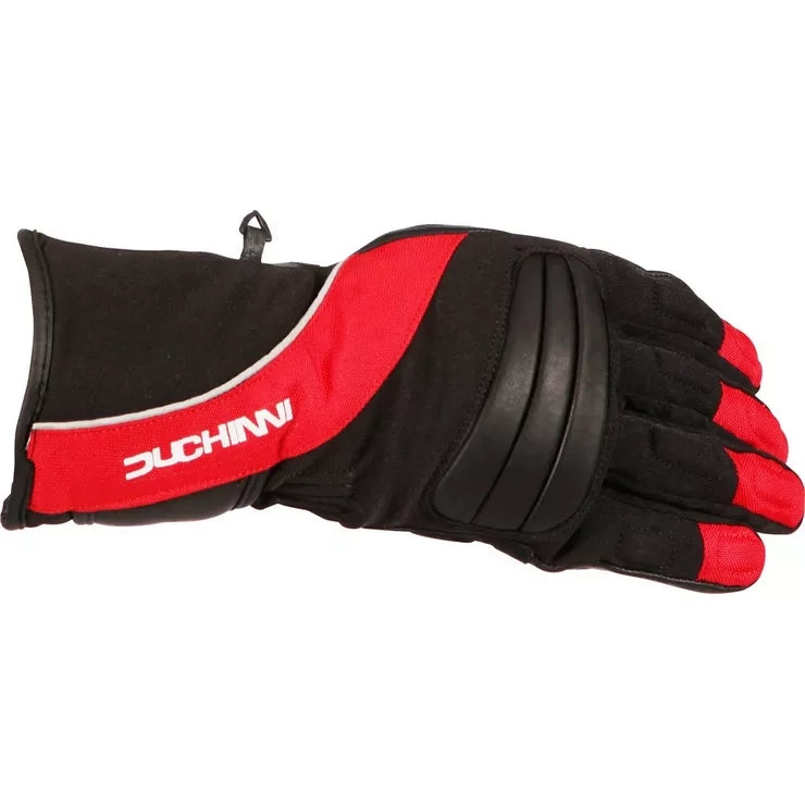Duchinni Vienna Gloves Black / Red FREE 1 YEAR Returns, FREE UK Delivery | ThrottleChimp
