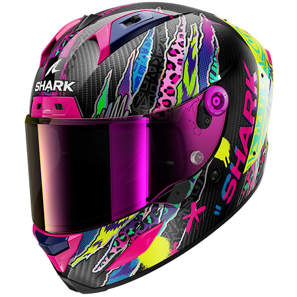 Shark Aeron Fawn Carbon / Violet / Yellow