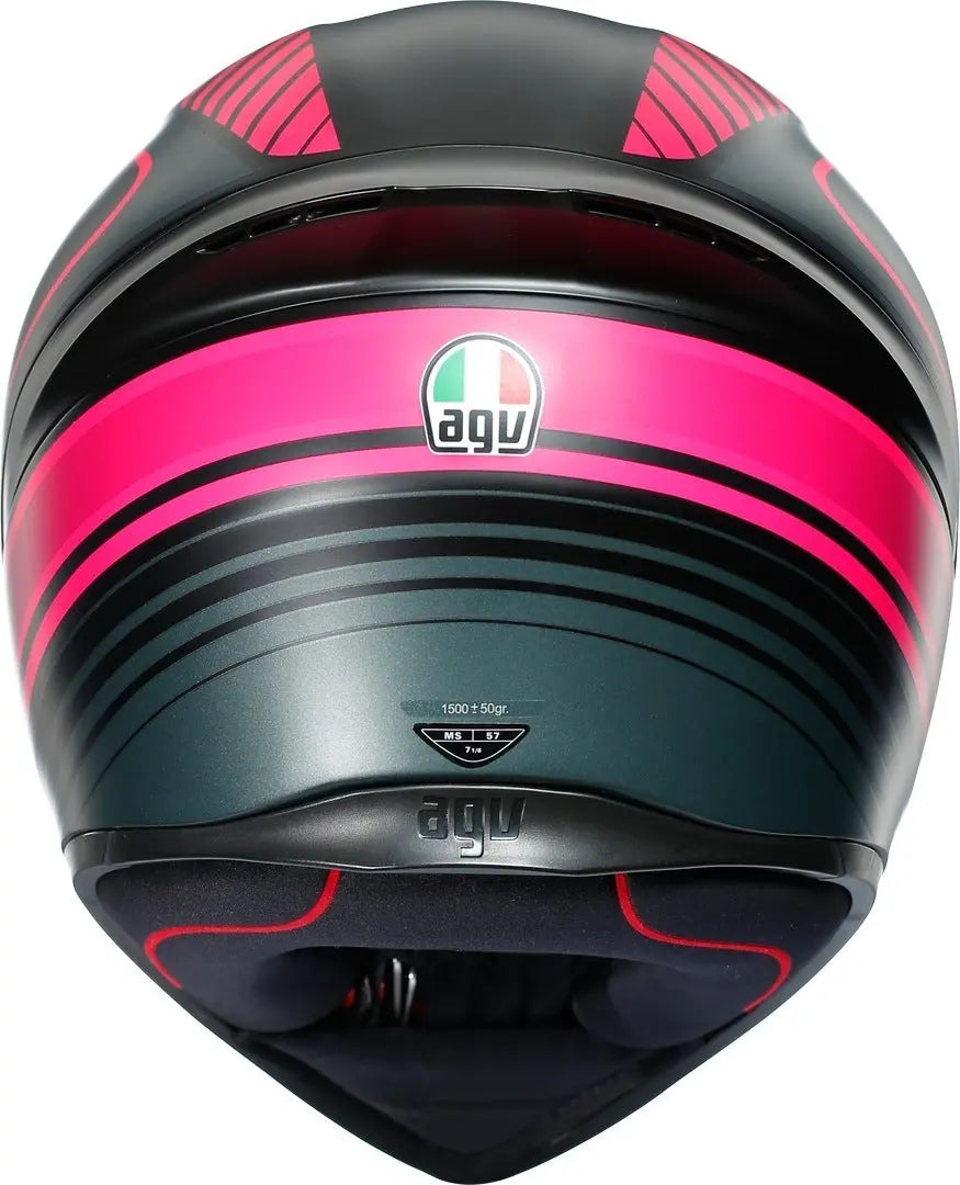 AGV K1 Warmup Black / Pink