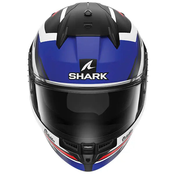 Shark D-Skwal 3 Full Face Helmet Firstlap Matt Black / Blue / Red FREE 1 YEAR Returns, FREE UK Delivery | ThrottleChimp