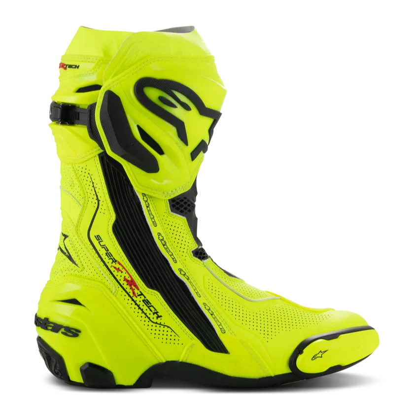 Alpinestars Supertech R Vented Boots Fluo Yellow / Black