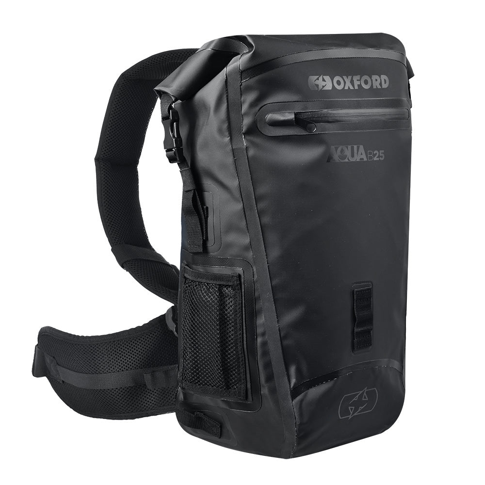 Oxford Aqua B25 Hydro Backpack Black - 25 Litres FREE 1 YEAR Returns, FREE UK Delivery | ThrottleChimp