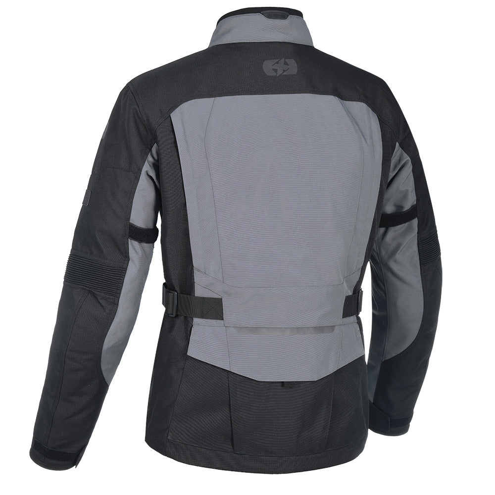 Oxford Continental Advanced Textile Jacket Tech Grey FREE 1 YEAR Returns, FREE UK Delivery | ThrottleChimp