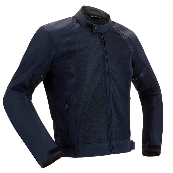 Richa Airsummer Touring Mesh Textile Jacket Navy Blue FREE 1 YEAR Returns, FREE UK Delivery | ThrottleChimp