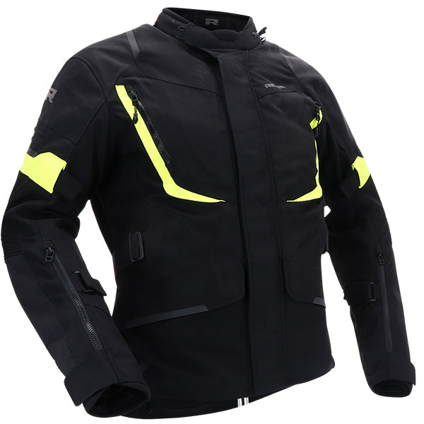 Richa Cyclone 2 Touring Gore-Tex Jacket Black / Yellow FREE 1 YEAR Returns, FREE UK Delivery | ThrottleChimp