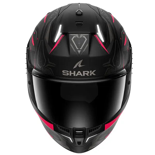 Shark Skwal i3 Full Face Helmet Linik Matt Black / Violet / Anthracite FREE 1 YEAR Returns, FREE UK Delivery | ThrottleChimp