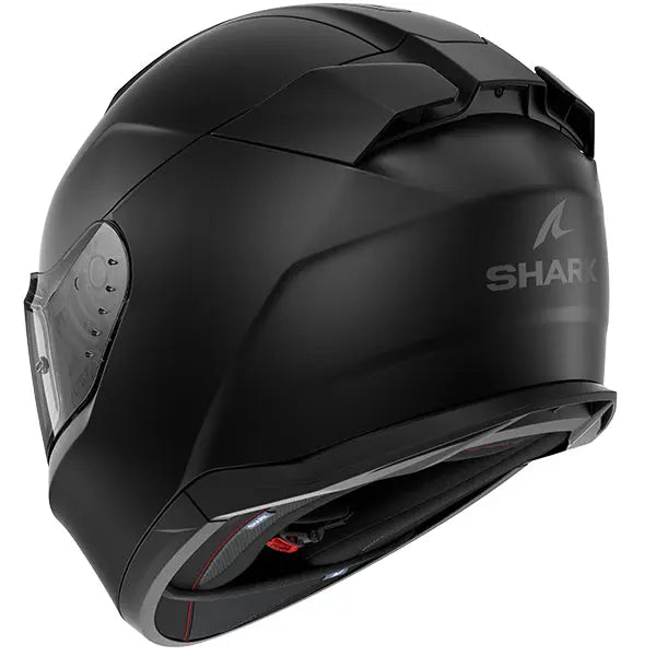 Shark D-Skwal 3 Full Face Helmet Blank Matt Black FREE 1 YEAR Returns, FREE UK Delivery | ThrottleChimp