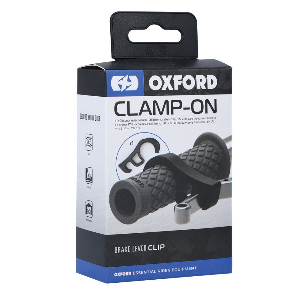 Oxford Clamp-On Brake Lever Clamp FREE 1 YEAR Returns, FREE UK Delivery | ThrottleChimp