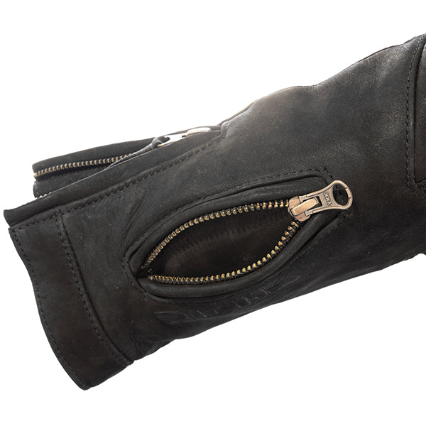 Richa Idaho Leather Jacket Black FREE 1 YEAR Returns, FREE UK Delivery | ThrottleChimp