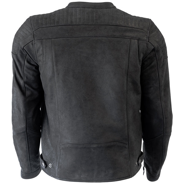 Richa Idaho Leather Jacket Black FREE 1 YEAR Returns, FREE UK Delivery | ThrottleChimp