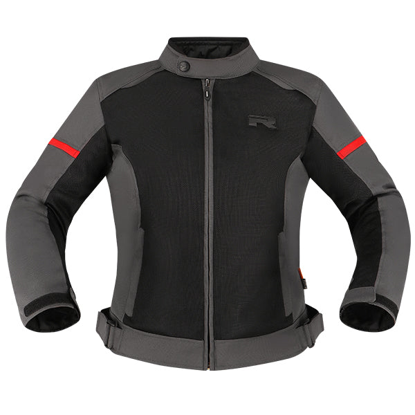 Richa Auyan Waterproof Ladies Textile Jacket Black / Grey / Red