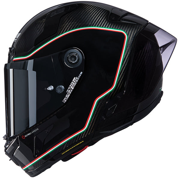 Nolan X-804 RS Asso Di Picche Full Face Helmet Carbon / Italia FREE 1 YEAR Returns, FREE UK Delivery | ThrottleChimp