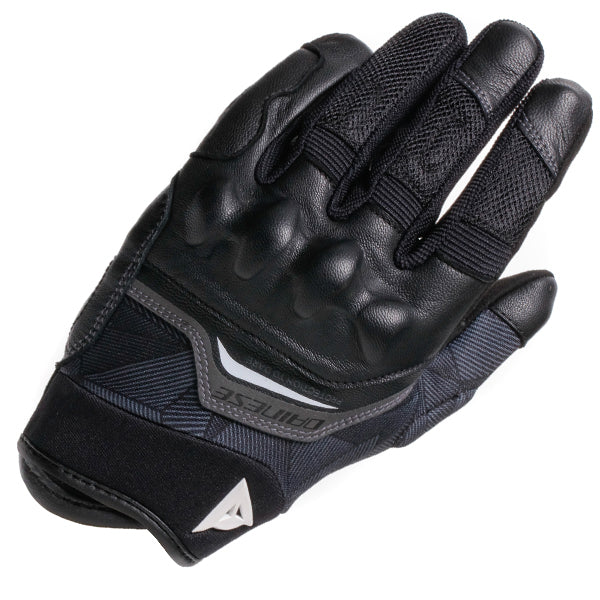 Dainese Ermex Ladies Textile Gloves Black / White FREE 1 YEAR Returns, FREE UK Delivery | ThrottleChimp