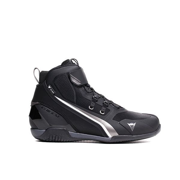 Dainese Herian D-WP Ladies Riding Shoes Black / White FREE 1 YEAR Returns, FREE UK Delivery | ThrottleChimp