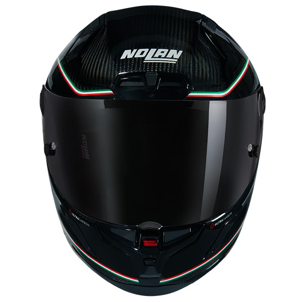 Nolan X-804 RS Asso Di Picche Full Face Helmet Carbon / Italia FREE 1 YEAR Returns, FREE UK Delivery | ThrottleChimp