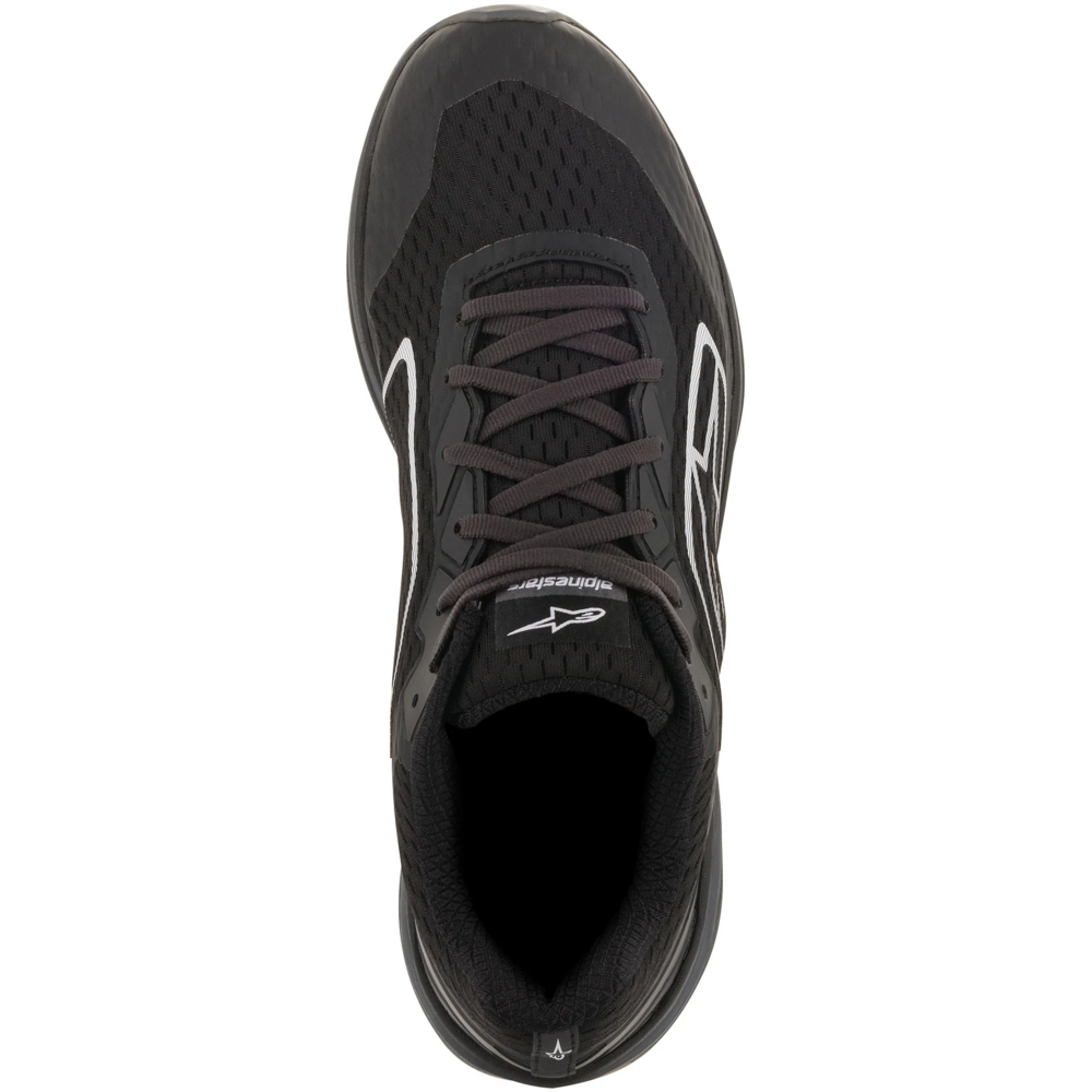 Alpinestars Meta Road Shoes Black / Dark Grey FREE 1 YEAR Returns, FREE UK Delivery | ThrottleChimp