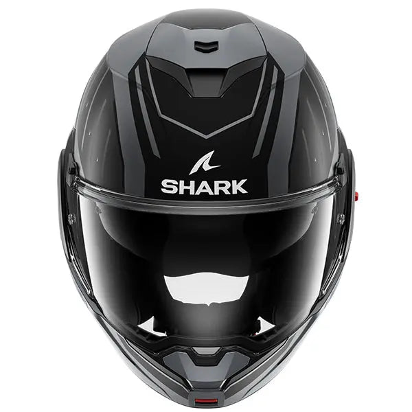 Shark OXO Flip Up Helmet Rydger Matt Anthracite / Black FREE 1 YEAR Returns, FREE UK Delivery | ThrottleChimp