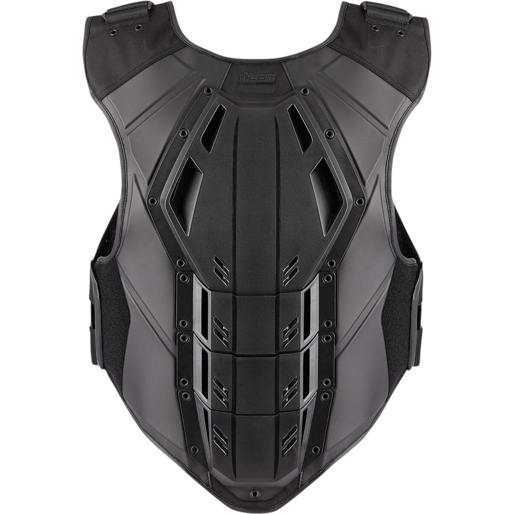 Icon Field Armor 3 Protective Vest Stealth Black FREE 1 YEAR Returns, FREE UK Delivery | ThrottleChimp