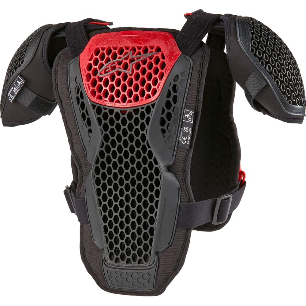 Alpinestars Bionic Action Youth Roost Guard Black / Red FREE 1 YEAR Returns, FREE UK Delivery | ThrottleChimp