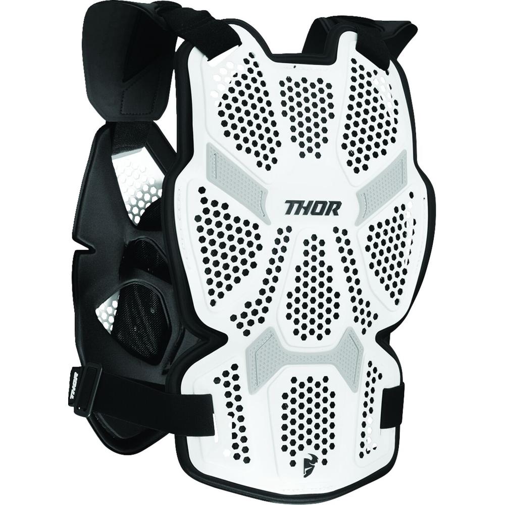 Thor Sentinel Pro Guard Chest Protector White FREE 1 YEAR Returns, FREE UK Delivery | ThrottleChimp