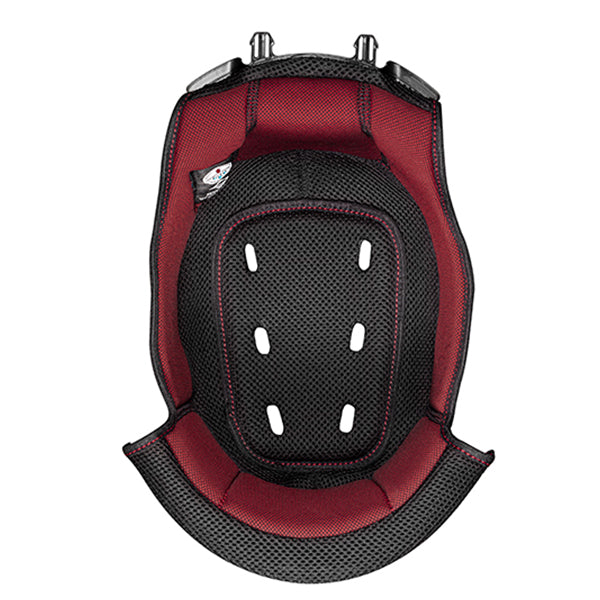 Nolan N60-6 Helmet Interior Black / Red FREE 1 YEAR Returns, FREE UK Delivery | ThrottleChimp