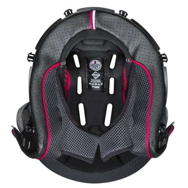 Nolan N40-5 GT Helmet Interior Black / Red FREE 1 YEAR Returns, FREE UK Delivery | ThrottleChimp