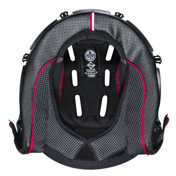 Nolan N40-5 Helmet Interior Black / Red FREE 1 YEAR Returns, FREE UK Delivery | ThrottleChimp