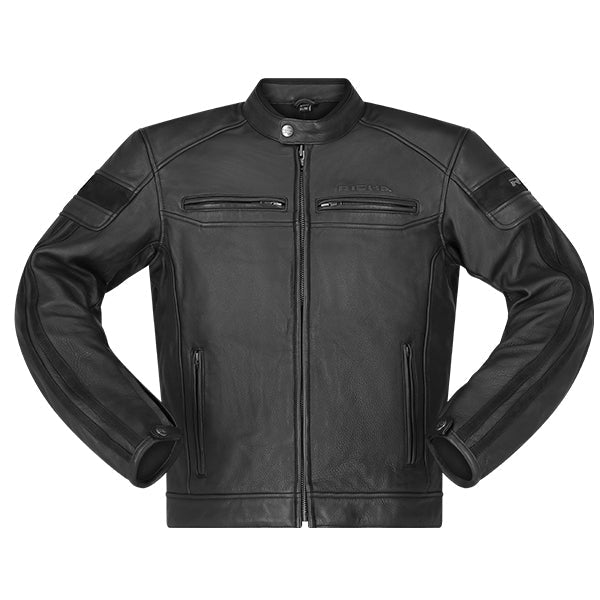 Richa Retro Racing Black Edition Leather Jacket Black