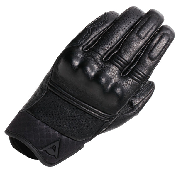 Dainese Folgor Leather Gloves Black FREE 1 YEAR Returns, FREE UK Delivery | ThrottleChimp