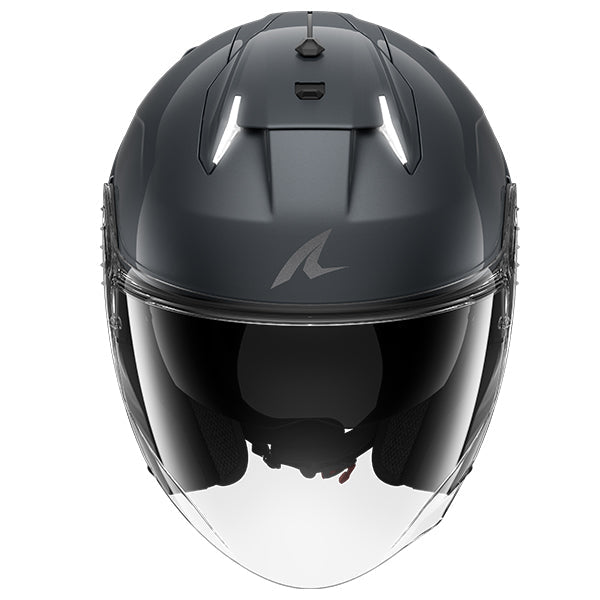 Shark Skwal i3 Jet Open Face Helmet Blank Anthracite FREE 1 YEAR Returns, FREE UK Delivery | ThrottleChimp