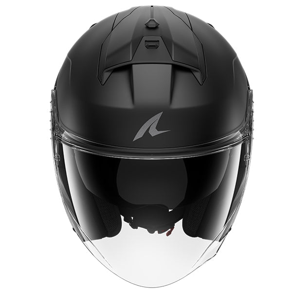 Shark Skwal Jet Open Face Helmet Blank Matt Black FREE 1 YEAR Returns, FREE UK Delivery | ThrottleChimp