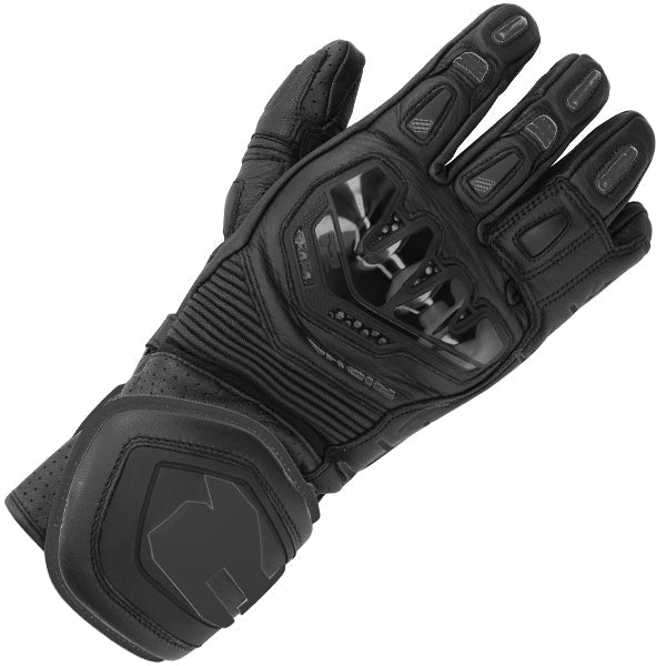 Richa Stradale Long Leather Gloves Black