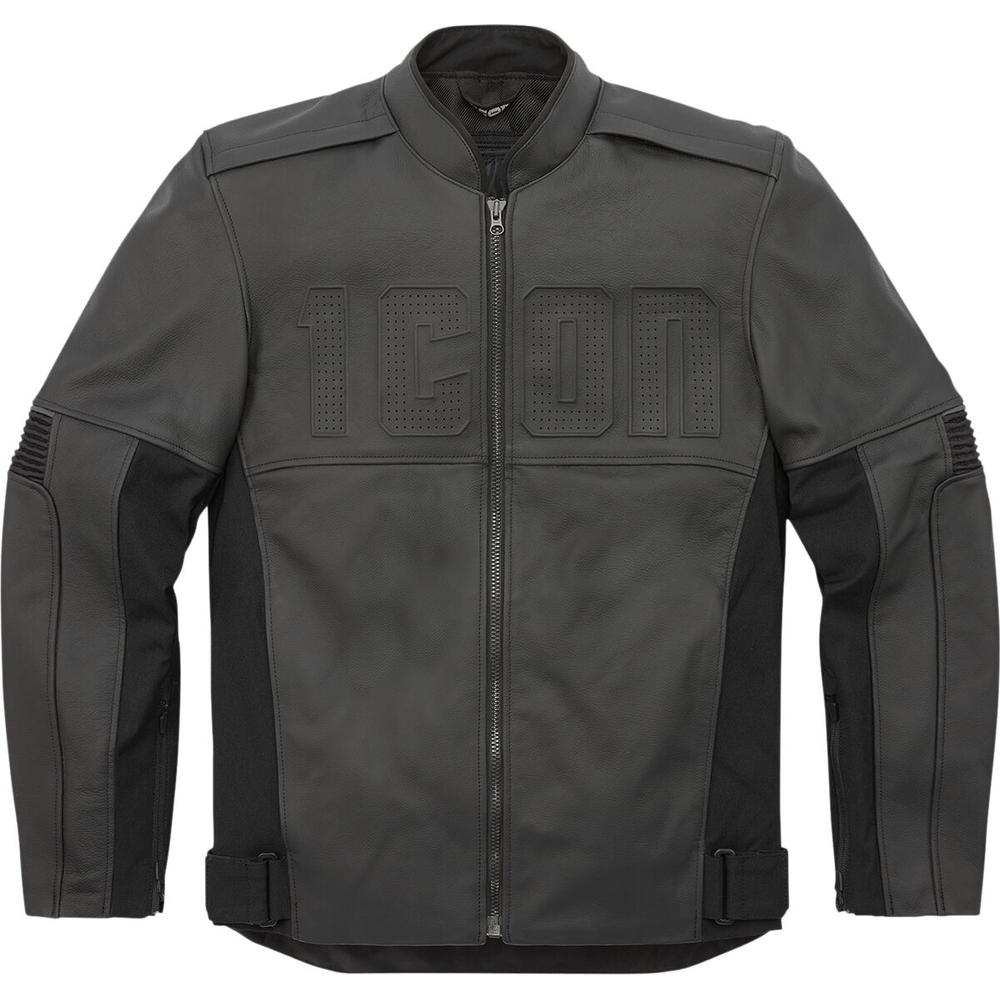 Icon Motorhead 3 Leather Jacket Black FREE 1 YEAR Returns, FREE UK Delivery | ThrottleChimp
