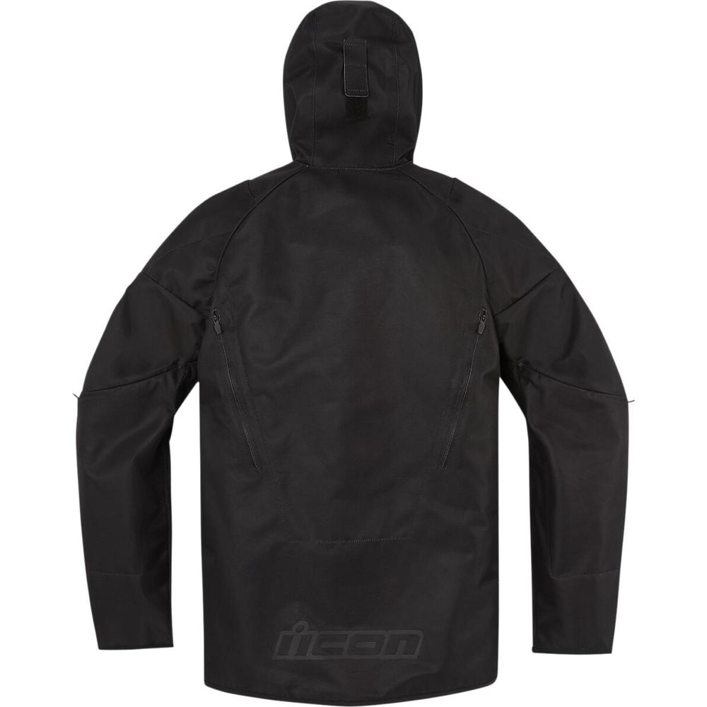 Icon Airform Textile Jacket Black FREE 1 YEAR Returns, FREE UK Delivery | ThrottleChimp